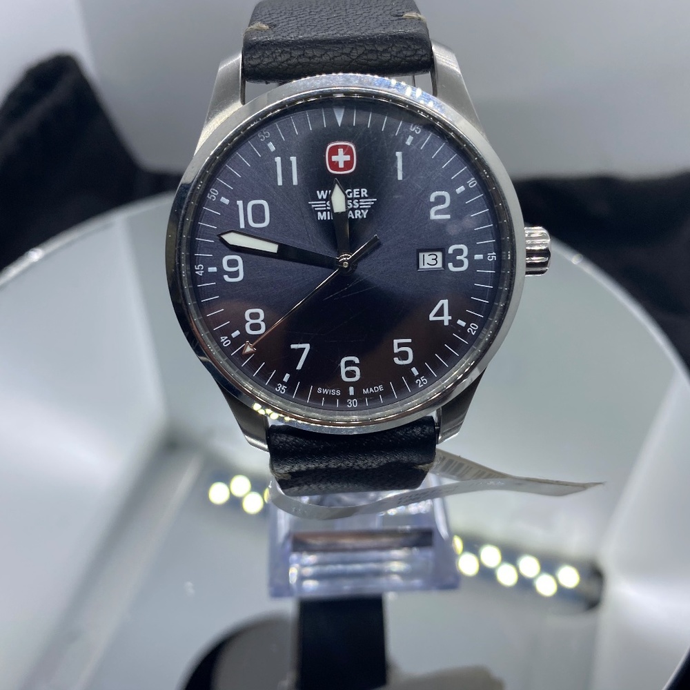 Wenger - Terragraph, Swiss Black Dial Men's Watch